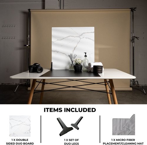 V-Flat World Carrara Blue/Calacatta Gold - 2