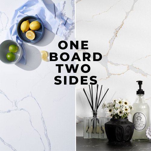 V-Flat World Carrara Blue/Calacatta Gold - XL - 3