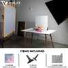 V-Flat World Plastered Pink/Barn Door Blue - 2