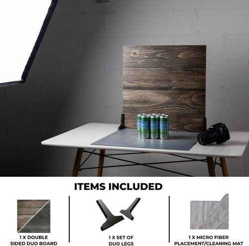 V-Flat World Vintage Oak/Ink Hardwood - 2