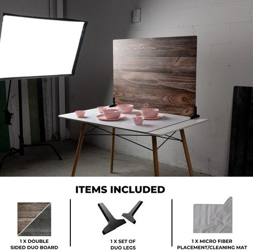 V-Flat World Vintage Oak/Ink Hardwood - XL - 2