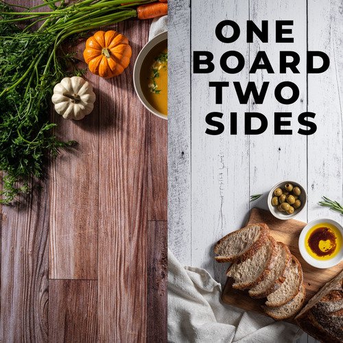 V-Flat World Whitewash/Hickory Planks - 3