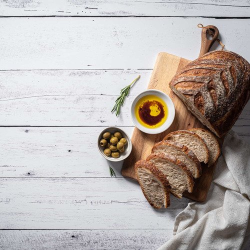 V-Flat World Whitewash/Hickory Planks - 4