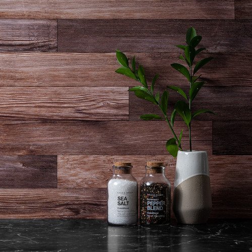 V-Flat World Whitewash/Hickory Planks - 10