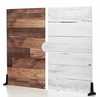 V-Flat World Whitewash/Hickory Planks - XL - 1