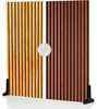 V-Flat World Wood Slats Light/Wood Slats Dark - 1