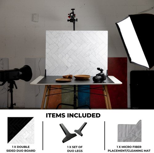 V-Flat World Zigzag Marble White/Zigzag Marble Black - XL - 2