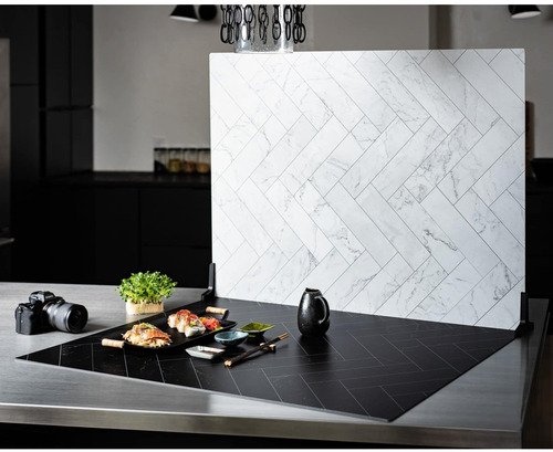 V-Flat World Zigzag Marble White/Zigzag Marble Black - XL - 5
