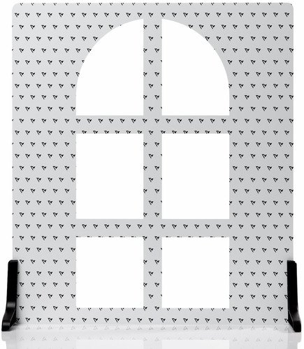 V-Flat World Shadow Boards - Arched Window - 1