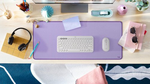 Logitech Desk Mat Studio Series Mid Grey - 8