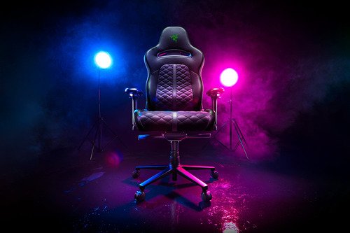 Razer Enki Premium Gaming Chair Zwart/Groen - 6