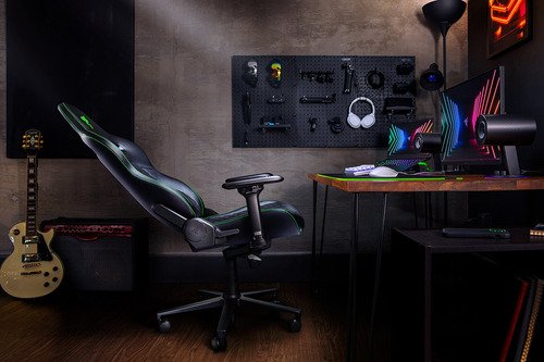 Razer Enki Premium Gaming Chair Zwart/Groen - 7
