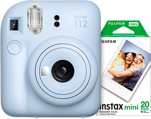 Fujifilm Instax Mini 12 Blauw + Instax Mini Film (2x10) - 1