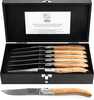 Laguiole Luxury Line Steakmes Set 6 Oak Stonewash - 2