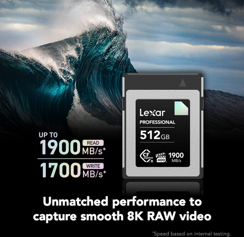 Lexar CFexpress PRO Type B Diamond Series 512GB - 6