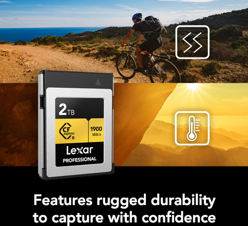 Lexar CFexpress PRO Type B Gold 4.0 Series 2TB - 9