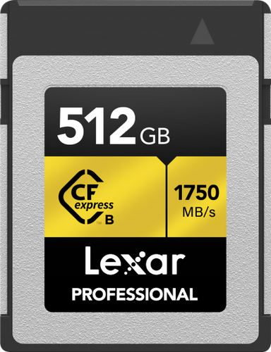 Lexar CFexpress PRO Type B Gold 4.0 Series 512GB - 1
