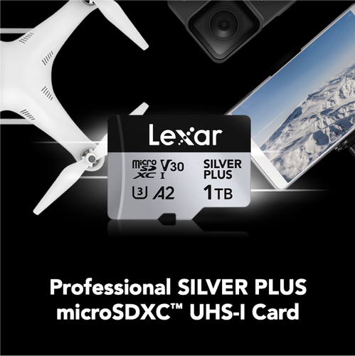 Lexar microSDXC Silver Plus UHS-1 1TB V30 - 2