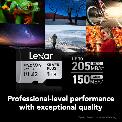 Lexar microSDXC Silver Plus UHS-1 1TB V30 - 3