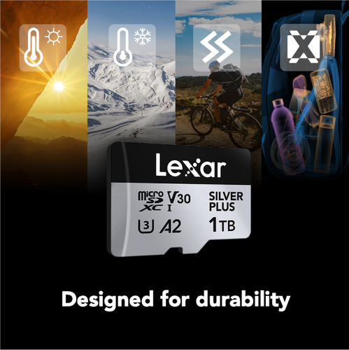 Lexar microSDXC Silver Plus UHS-1 1TB V30 - 5