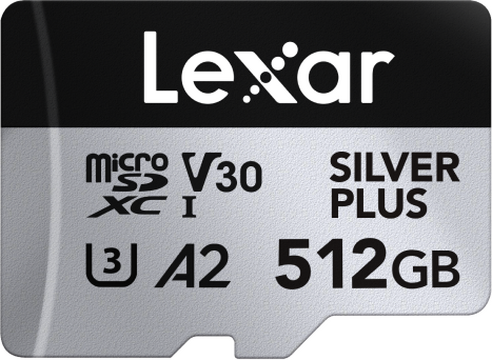 Lexar MicroSDXC Silver Plus UHS-1 512GB V30 R205/W150MB/s