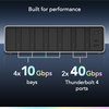 Lexar Workflow PRO 6 Module Bay with Thunderbolt 4 uplink - 4