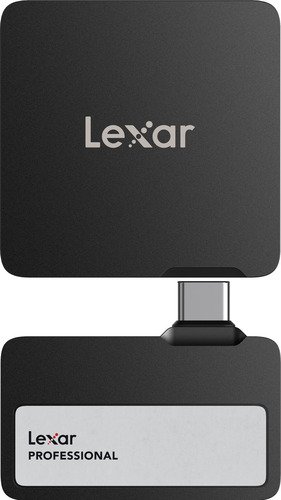 Lexar Go Portable SSD SL400 1TB including Hub Black - 3