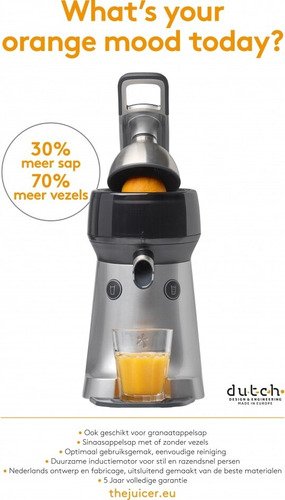 Espressions The Juicer RVS EP7000 - 10