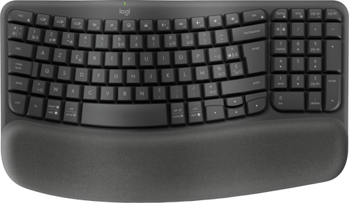 Logitech Wave Keys - Azerty BE - Graphite - 1