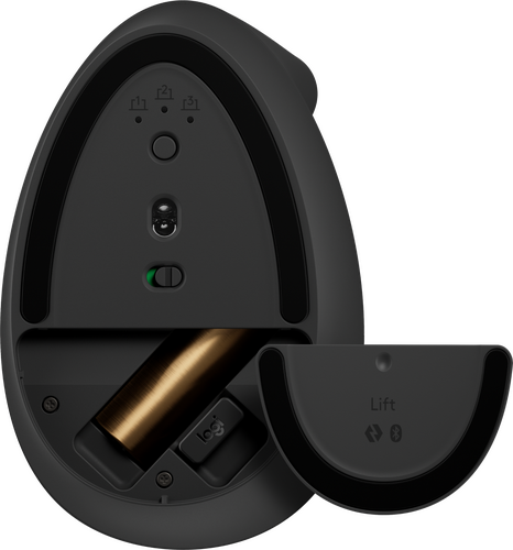 Logitech Wave Keys (Azerty BE) + Lift Vertical Ergonomic Mouse - Graphite - 11