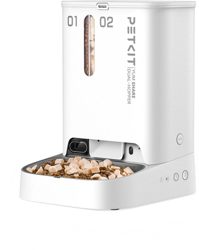 Petkit Mangeoire automatique YumShare Dual-Hopper - 1