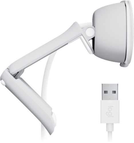 Logitech Brio 100 Webcam Off-White - 6