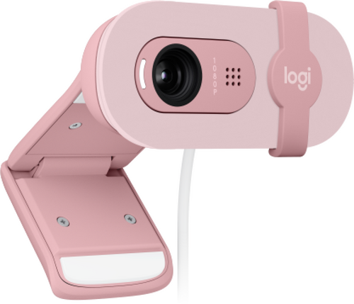 Logitech Brio 100 Webcam Roze - 3