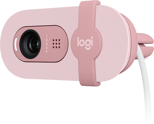 Logitech Brio 100 Webcam Roze - 4