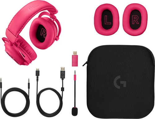 Logitech G Pro X 2 Wireless Gaming Headset Rose - 6