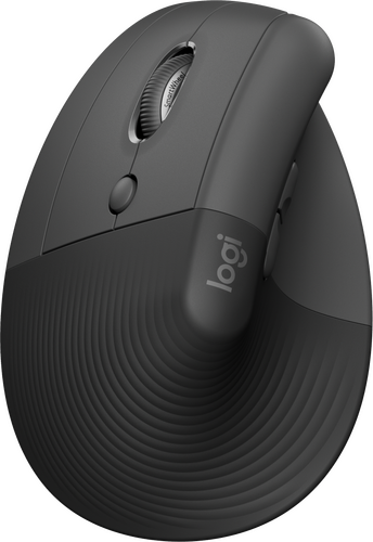 Logitech Lift Left Vertical Ergonomic Mouse Graphite / Black - 1