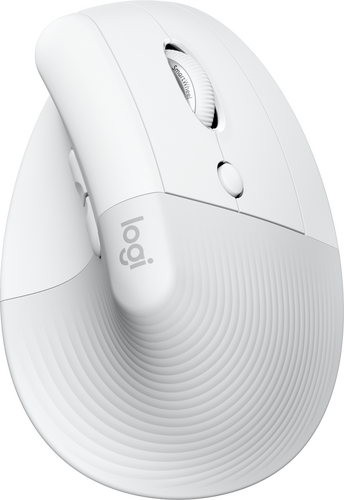 Logitech Lift Vertical Ergonomic Mouse Off-White/Pale Grey - 1