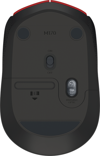 Logitech M171 Wireless Mouse - RED-K - 5