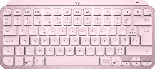 Logitech MX Keys Mini - Azerty FR - Rose - 1