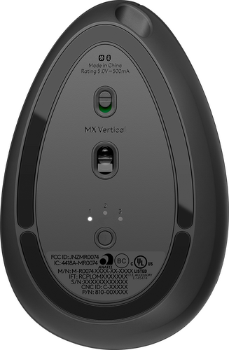 Logitech mx vertical ergo mouse graphite - 5
