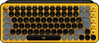 Logitech Pop Keys Blast Yellow (Azerty) - 1