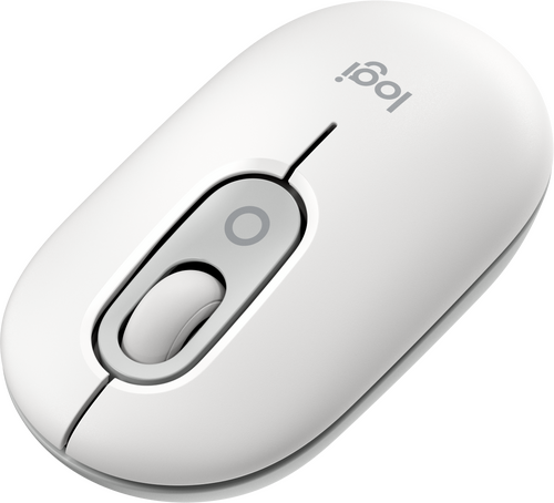 Logitech Pop Mouse with Emoji Off-White - 3