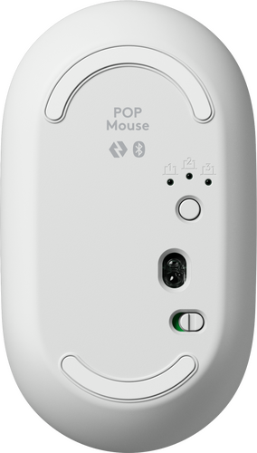 Logitech Pop Mouse with Emoji Off-White - 7