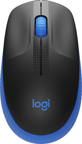 Logitech Wireless Mouse M190 Blue - 1