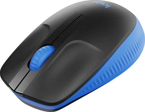 Logitech Wireless Mouse M190 Blue - 3