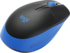 Logitech Wireless Mouse M190 Blue - 4