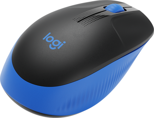 Logitech Wireless Mouse M190 Blue - 4