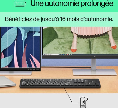 HP 230 Wireless Keyboard - Qwerty OP=OP - 6