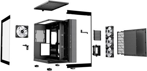 be quiet! Light Base 600 LX Zwart - 4