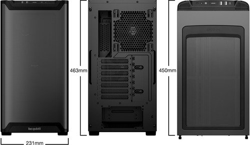 be quiet! Pure Base 501 Airflow Zwart - 2
